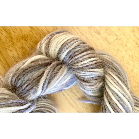 Brown Sheep Co. Handpainted Sandy Dune Mohair Wool Hank Mothproofed Lot 018 - Picture 1 of 4